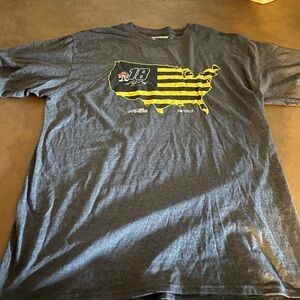 Gray NASCAR #18 tee